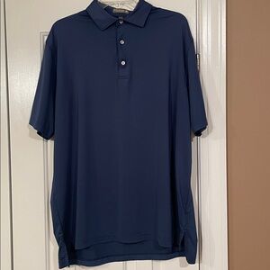 Peter Millar Deep Blue Summer Comfort Polo Shirt